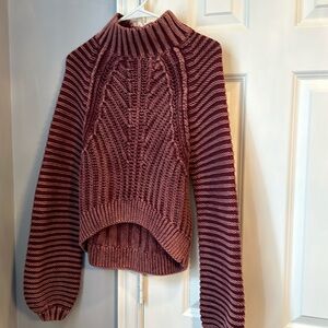 Free People Ladies Sweater Size XS  New w/ Tags Maroon
